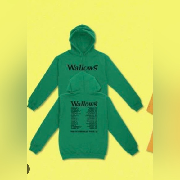 Wallows | Tops | Wallows Official Hoodie | Poshmark